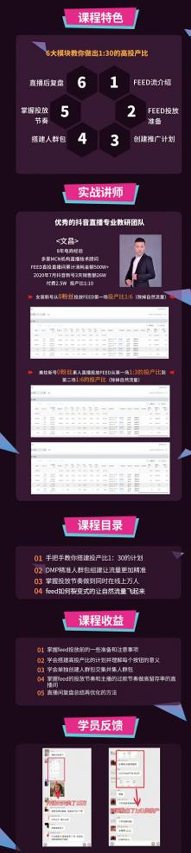 从0到1学习抖音feed超级运营修炼记之实战课:新号3天销售额26W 从0到1学习抖音feed超级运营修炼记之实战课:新号3天销售额26W