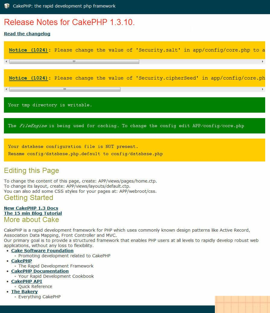 CakePHP php框架 v4.1.6 CakePHP php框架 v4.1.6