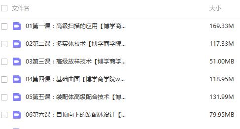 solidworks2011博学高级培训视频教程全套(完整的配套练习素材 模型 图纸) solidworks2011博学高级培训视频教程全套(完整的配套练习素材 模型 图纸)
