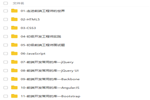 2019最新WEB大前端工程师从入门到入职完整学习路线课程 2019最新WEB大前端工程师从入门到入职完整学习路线课程
