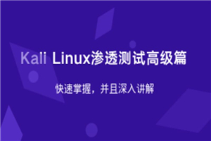 Kali Linux渗透测试高级篇 Kali Linux渗透测试高级篇