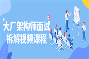 大厂架构师面试拆解视频课程 大厂架构师面试拆解视频课程