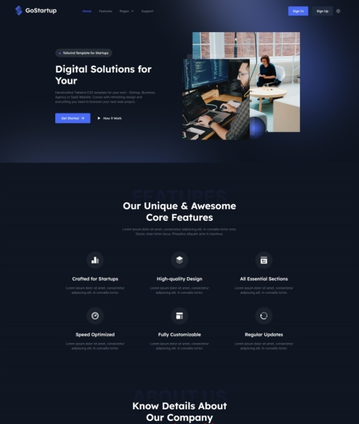 数字解决方案企业CSS模板 数字解决方案企业CSS模板