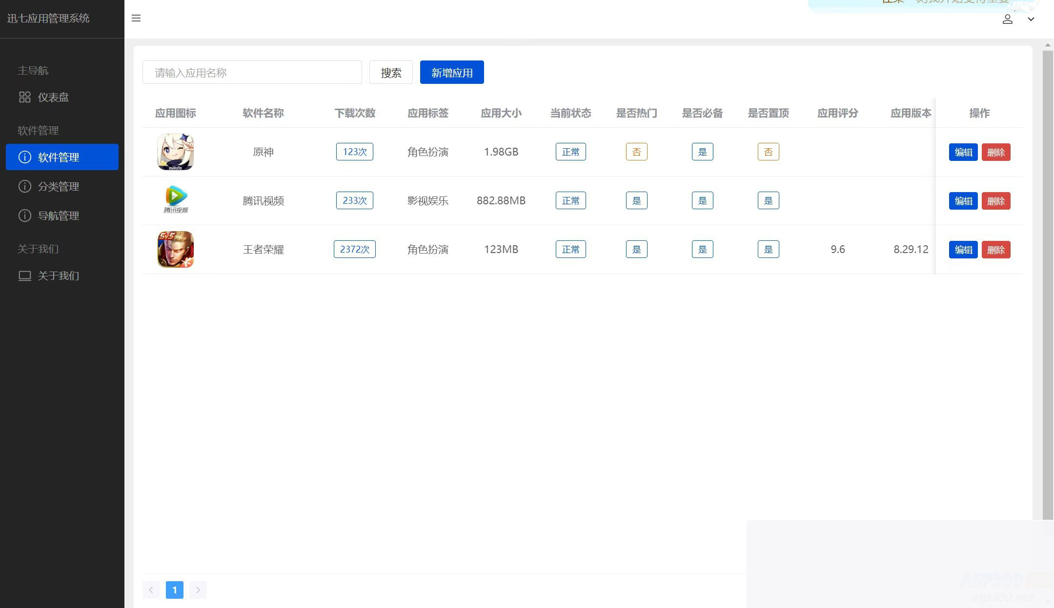 讯七应用系统 开源的应用商城源码 讯七应用系统 开源的应用商城源码