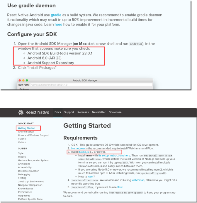 在Windows下搭建React Native Android开发环境 中文 在Windows下搭建React Native Android开发环境 中文