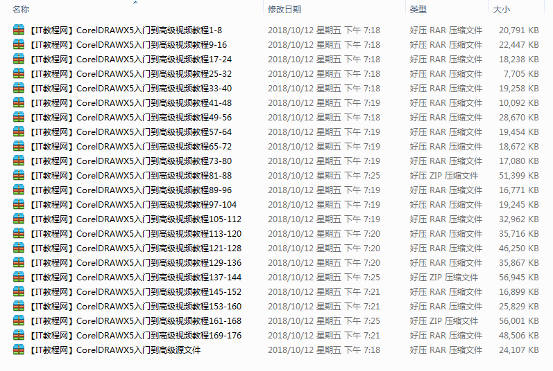 CorelDRAW X5 入门到高级视频教程(176集)_美工教程 CorelDRAW X5 入门到高级视频教程(176集)_美工教程