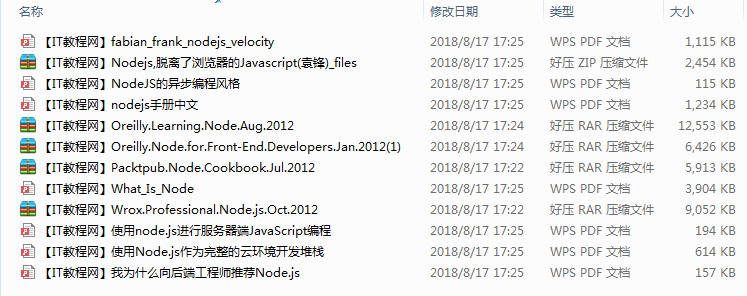 Node.js编程资料汇总_前端开发教程 Node.js编程资料汇总_前端开发教程