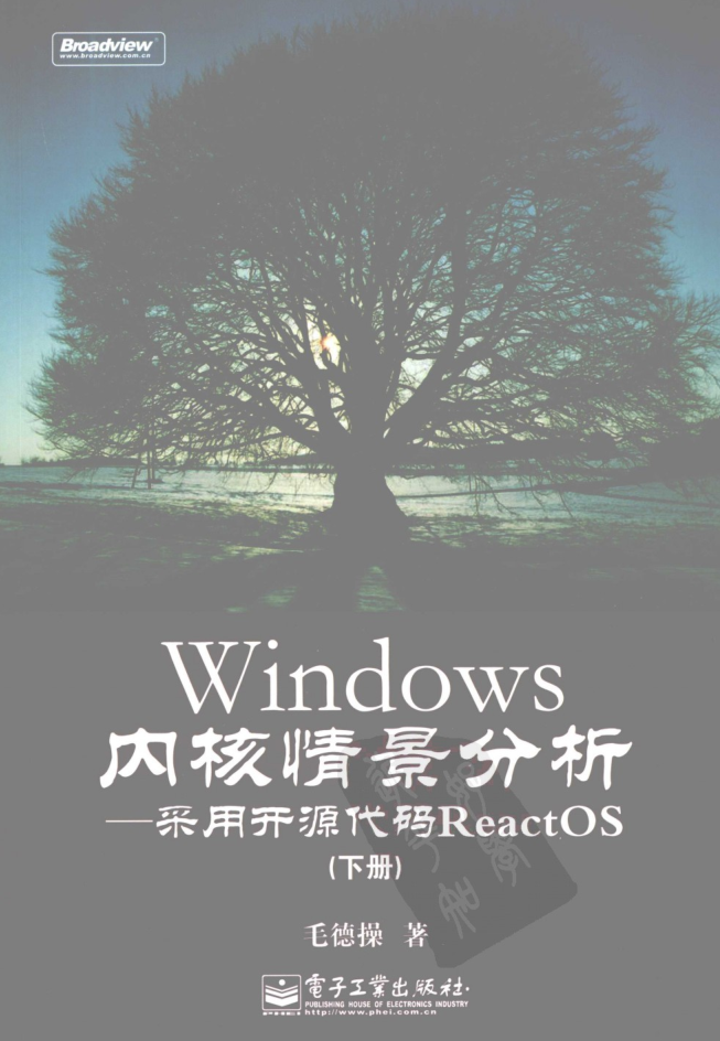Windows内核情景分析 下 毛德操著 中文_操作系统教程 Windows内核情景分析 下 毛德操著 中文_操作系统教程