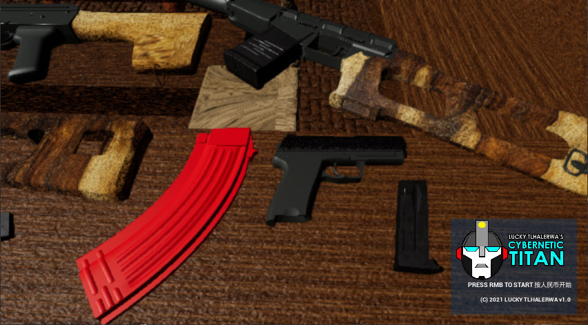 控制论泰坦/Lucky Tlhalerwa\\\\’s Cybernetic Titan