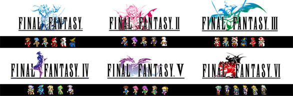 最终幻想1-6捆绑包/FINAL FANTASY I-VI BUNDLE 最终幻想1-6捆绑包/FINAL FANTASY I-VI BUNDLE