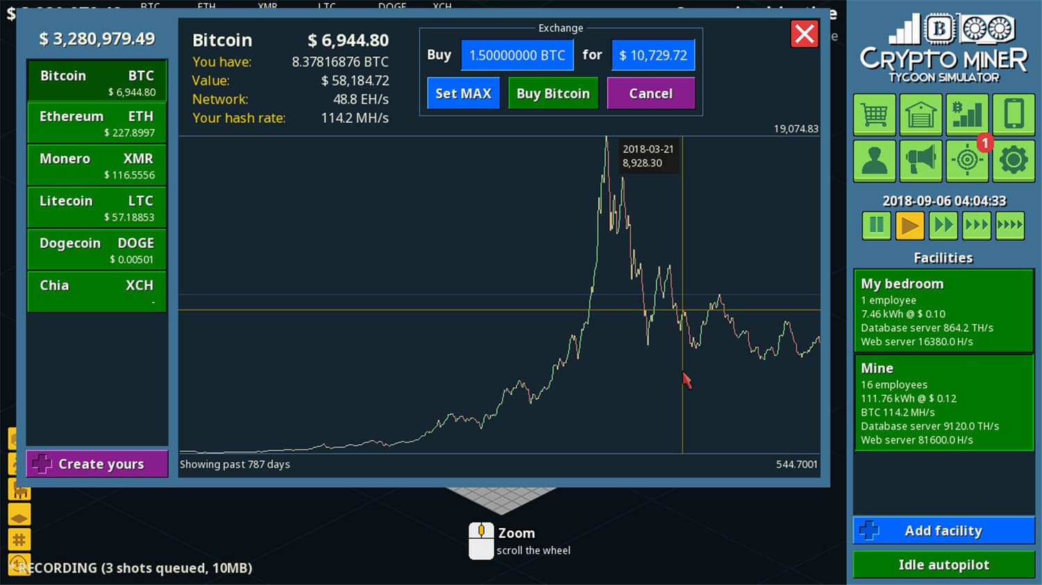 加密货币矿工大亨模拟器/Crypto Miner Tycoon Simulator