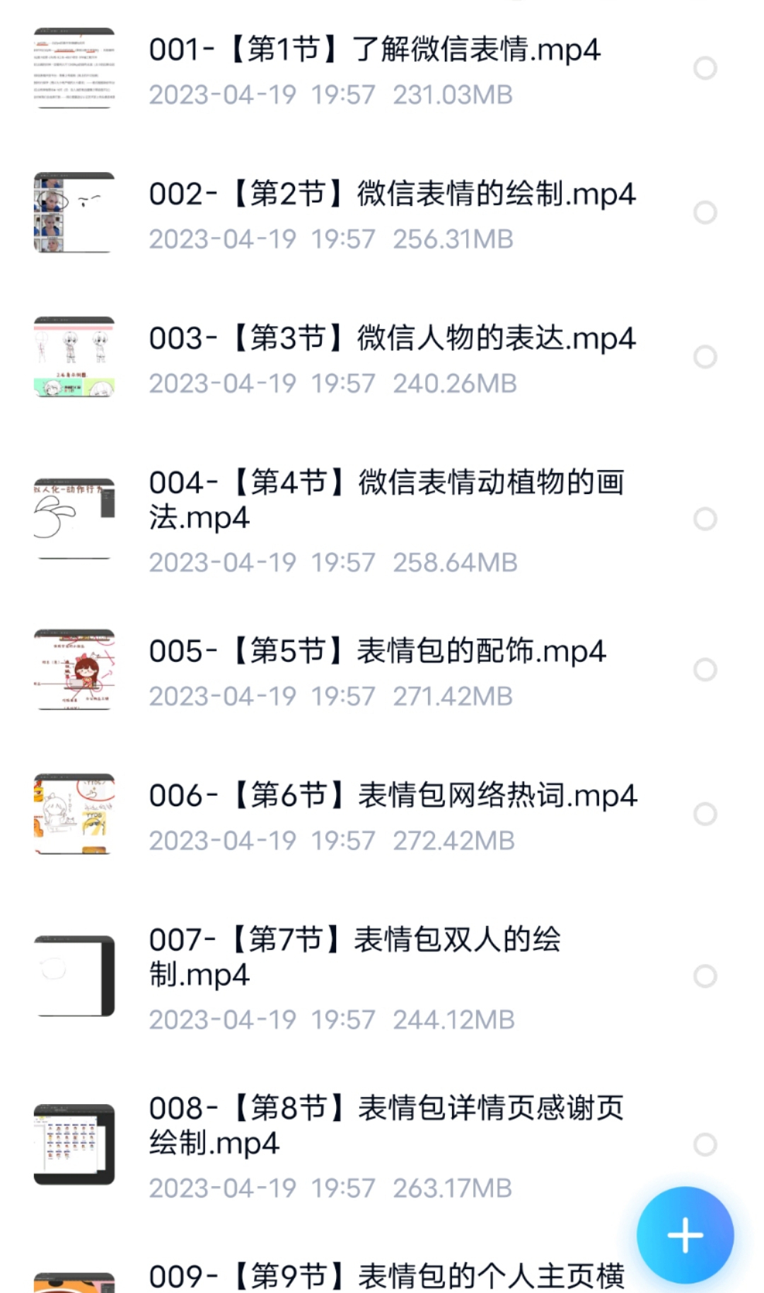玩赚PS微信表情包绘制-实战课外面价(1600)