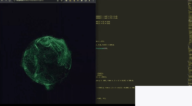 完成跨窗口的3D场景源码  网页版量子胶葛